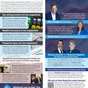 Pre-GOTV Affordability Door Hanger (North Wake)