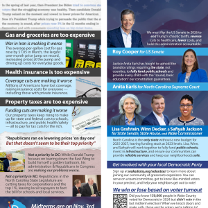 Pre-GOTV Affordability Door Hanger (South Wake)