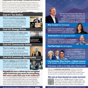Pre-GOTV Corruption Door Hanger (South Wake)